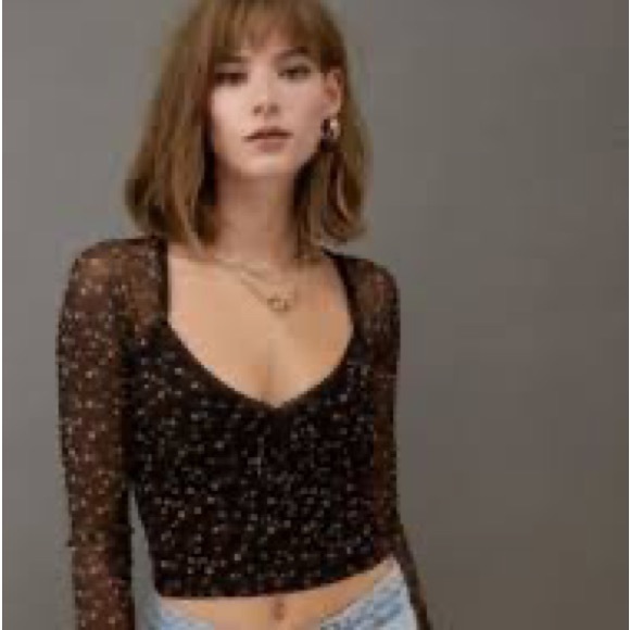 UO London sweetheart mesh top - Picture 7 of 7